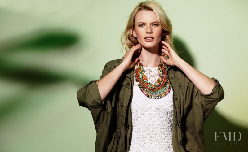 Anne Vyalitsyna featured in  the Blanco advertisement for Spring/Summer 2013