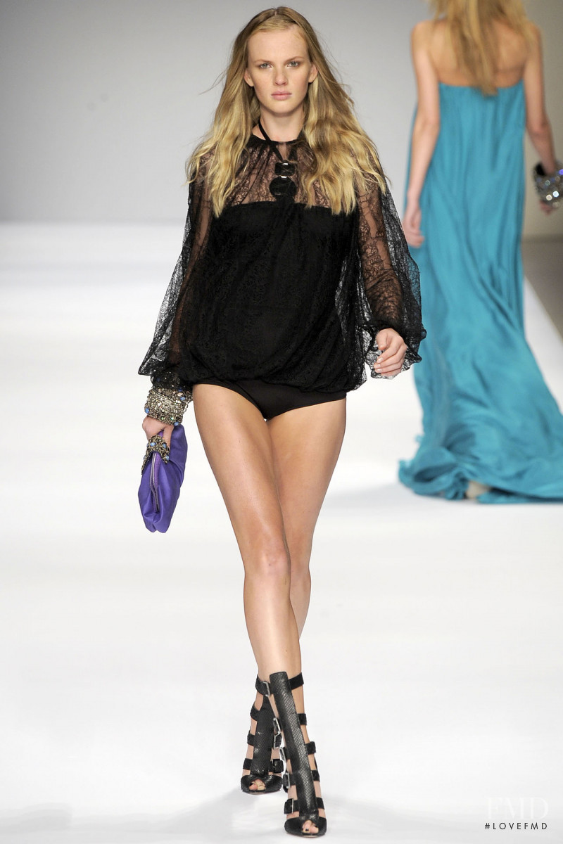 Anne Vyalitsyna featured in  the La Perla fashion show for Spring/Summer 2009