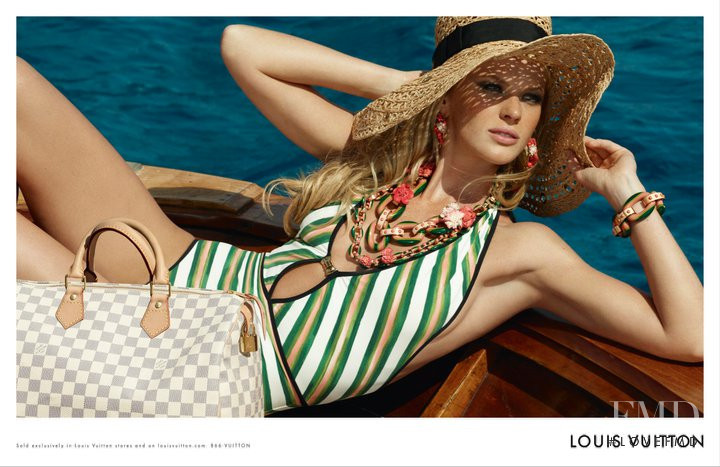 Anne Vyalitsyna featured in  the Louis Vuitton advertisement for Resort 2011