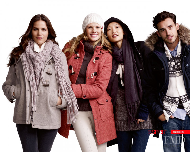 Anne Vyalitsyna featured in  the Esprit advertisement for Autumn/Winter 2010