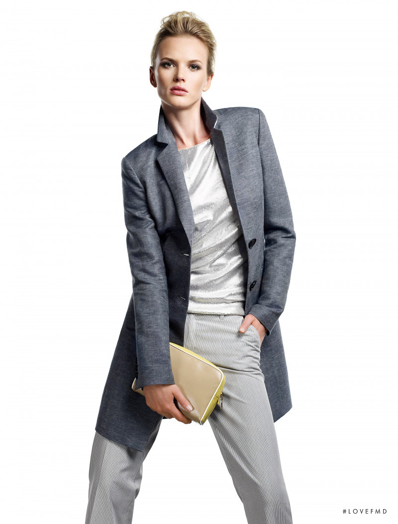 Anne Vyalitsyna featured in  the Ouí - Munich lookbook for Spring/Summer 2013