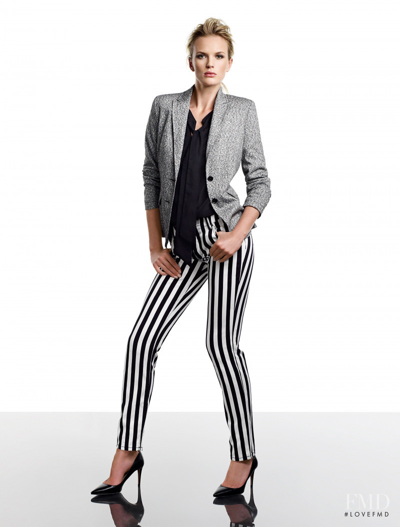 Anne Vyalitsyna featured in  the Ouí - Munich lookbook for Spring/Summer 2013