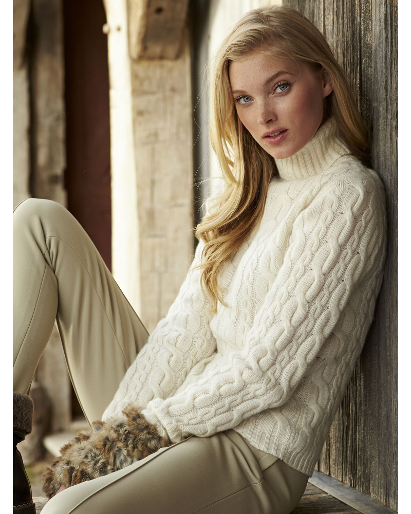 Elsa Hosk featured in  the Gorsuch catalogue for Autumn/Winter 2013