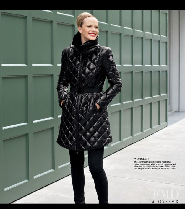 Anne Vyalitsyna featured in  the Saks Fifth Avenue look lookbook for Fall 2013