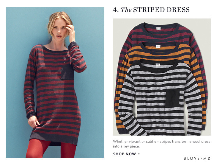 Anne Vyalitsyna featured in  the Esprit lookbook for Autumn/Winter 2012