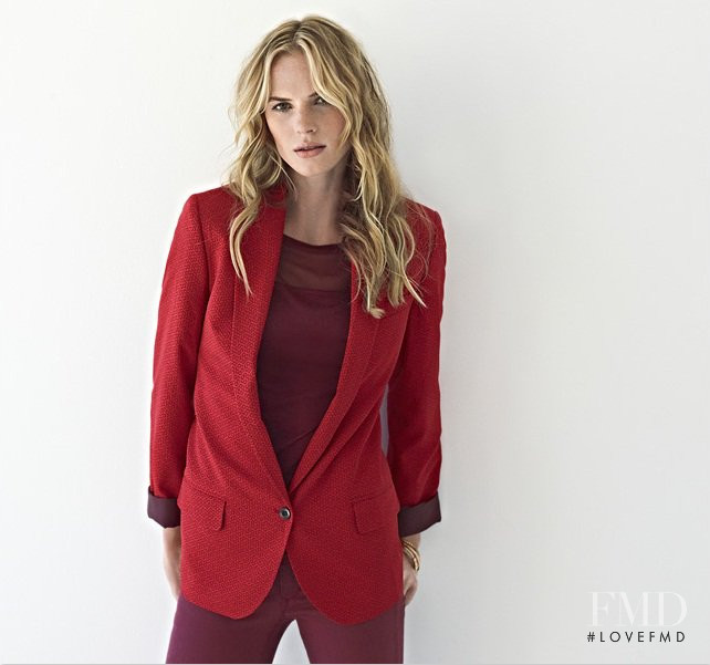 Anne Vyalitsyna featured in  the Esprit lookbook for Autumn/Winter 2012