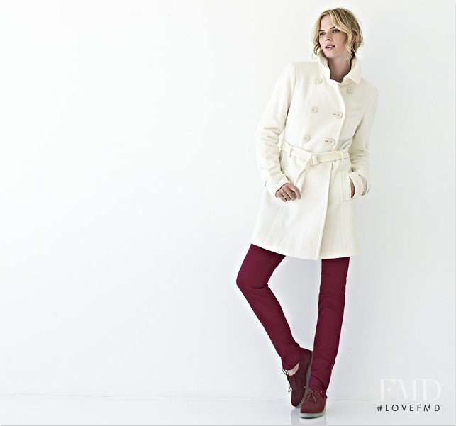 Anne Vyalitsyna featured in  the Esprit lookbook for Autumn/Winter 2012