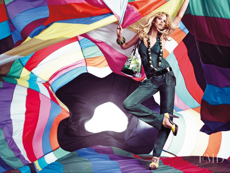 Anne Vyalitsyna featured in  the Miss Sixty advertisement for Spring/Summer 2009