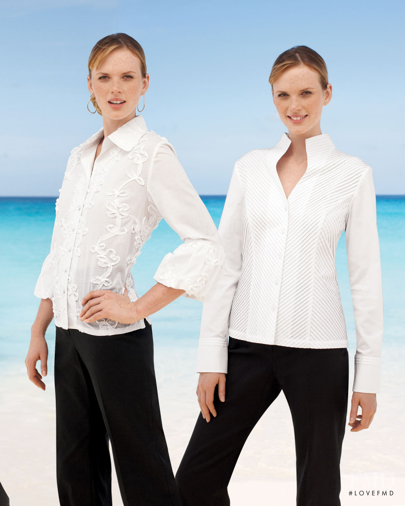 Anne Vyalitsyna featured in  the Neiman Marcus catalogue for Spring/Summer 2009