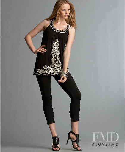 Anne Vyalitsyna featured in  the Macy\'s catalogue for Autumn/Winter 2009