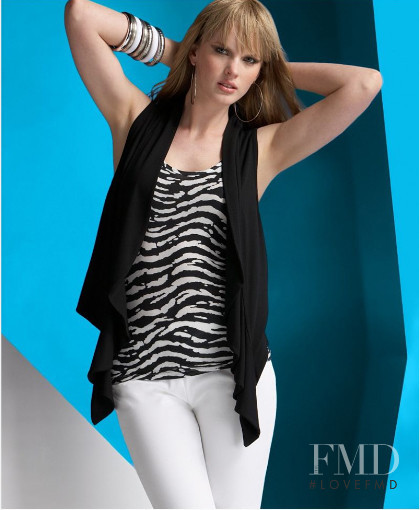 Anne Vyalitsyna featured in  the Macy\'s catalogue for Autumn/Winter 2009