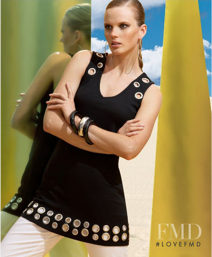 Anne Vyalitsyna featured in  the Macy\'s catalogue for Autumn/Winter 2009