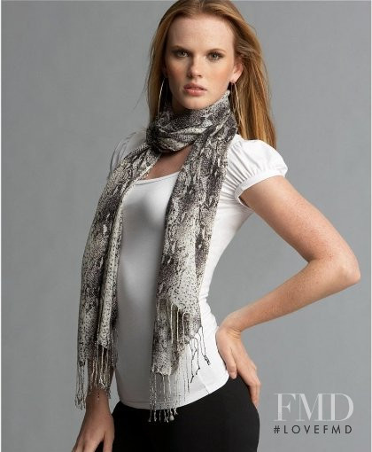 Anne Vyalitsyna featured in  the Macy\'s catalogue for Autumn/Winter 2009