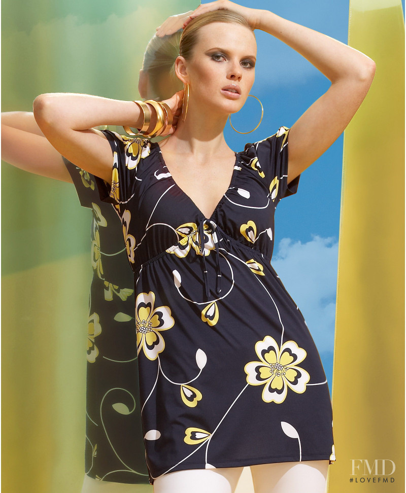 Anne Vyalitsyna featured in  the Macy\'s catalogue for Autumn/Winter 2009