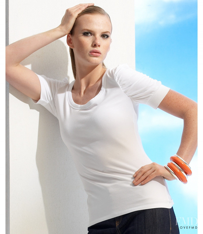 Anne Vyalitsyna featured in  the Macy\'s catalogue for Autumn/Winter 2009