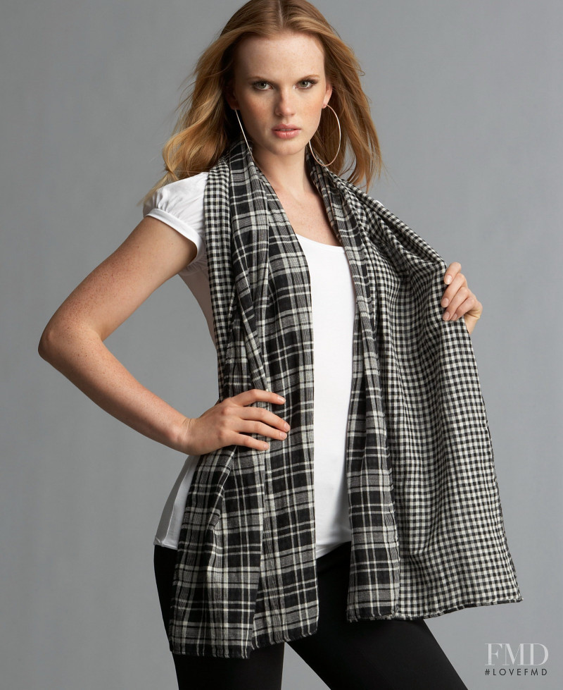 Anne Vyalitsyna featured in  the Macy\'s catalogue for Autumn/Winter 2009