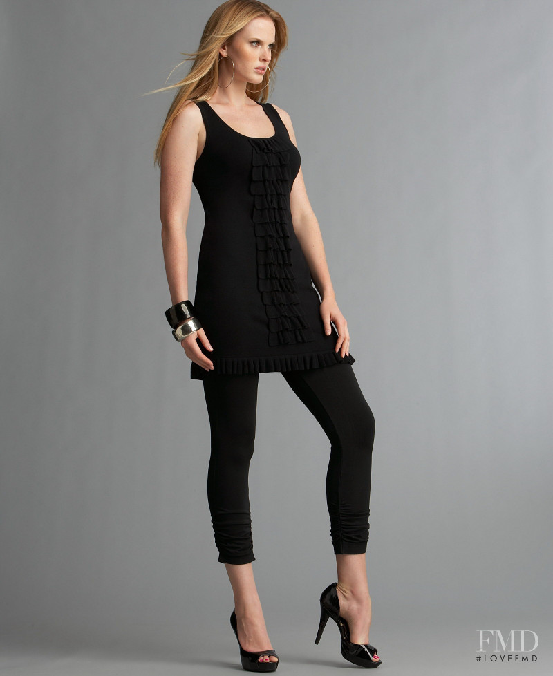 Anne Vyalitsyna featured in  the Macy\'s catalogue for Autumn/Winter 2009