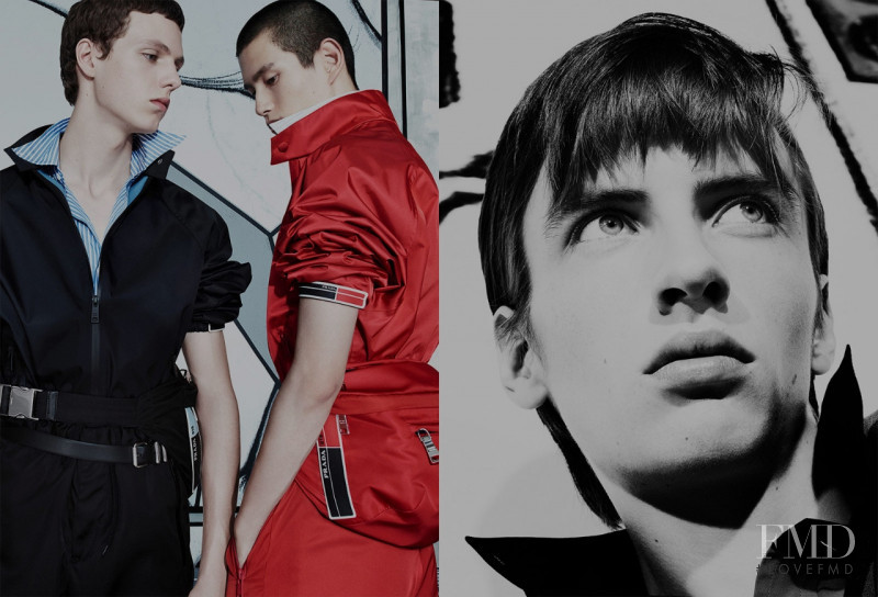 Prada Real Life Comix  advertisement for Spring/Summer 2018