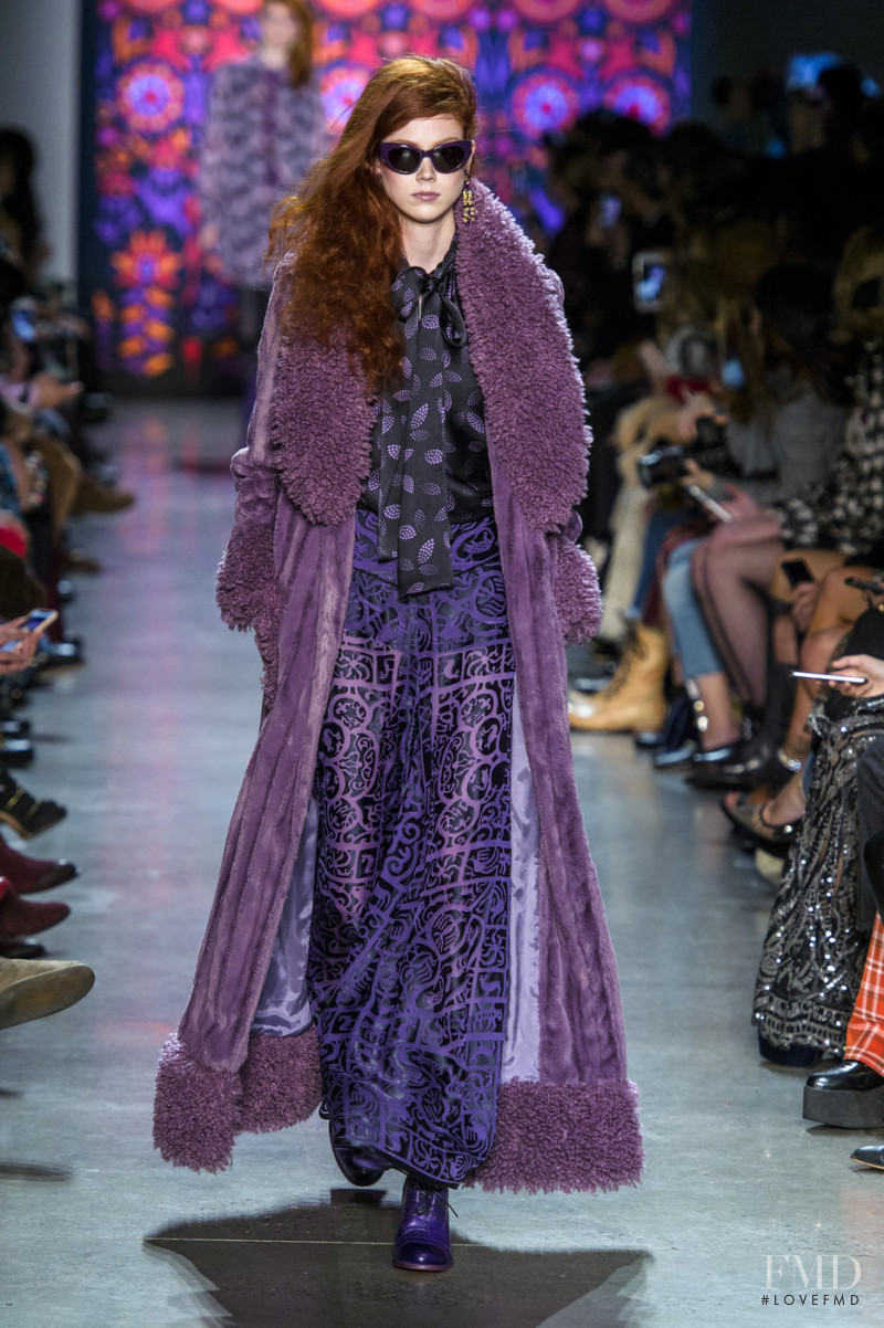 Anna Sui fashion show for Autumn/Winter 2018