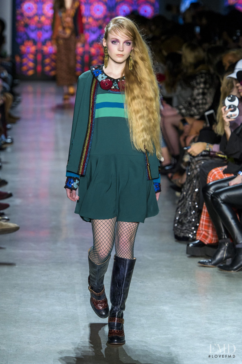 Anna Sui fashion show for Autumn/Winter 2018