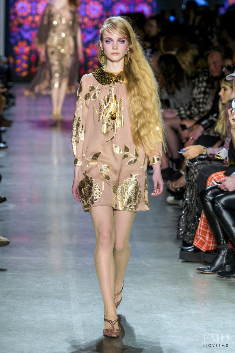 Anna Sui fashion show for Autumn/Winter 2018