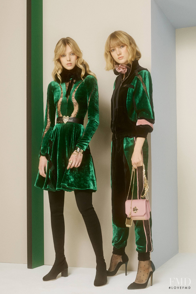 Ulrikke Hoyer featured in  the Elie Saab lookbook for Pre-Fall 2017