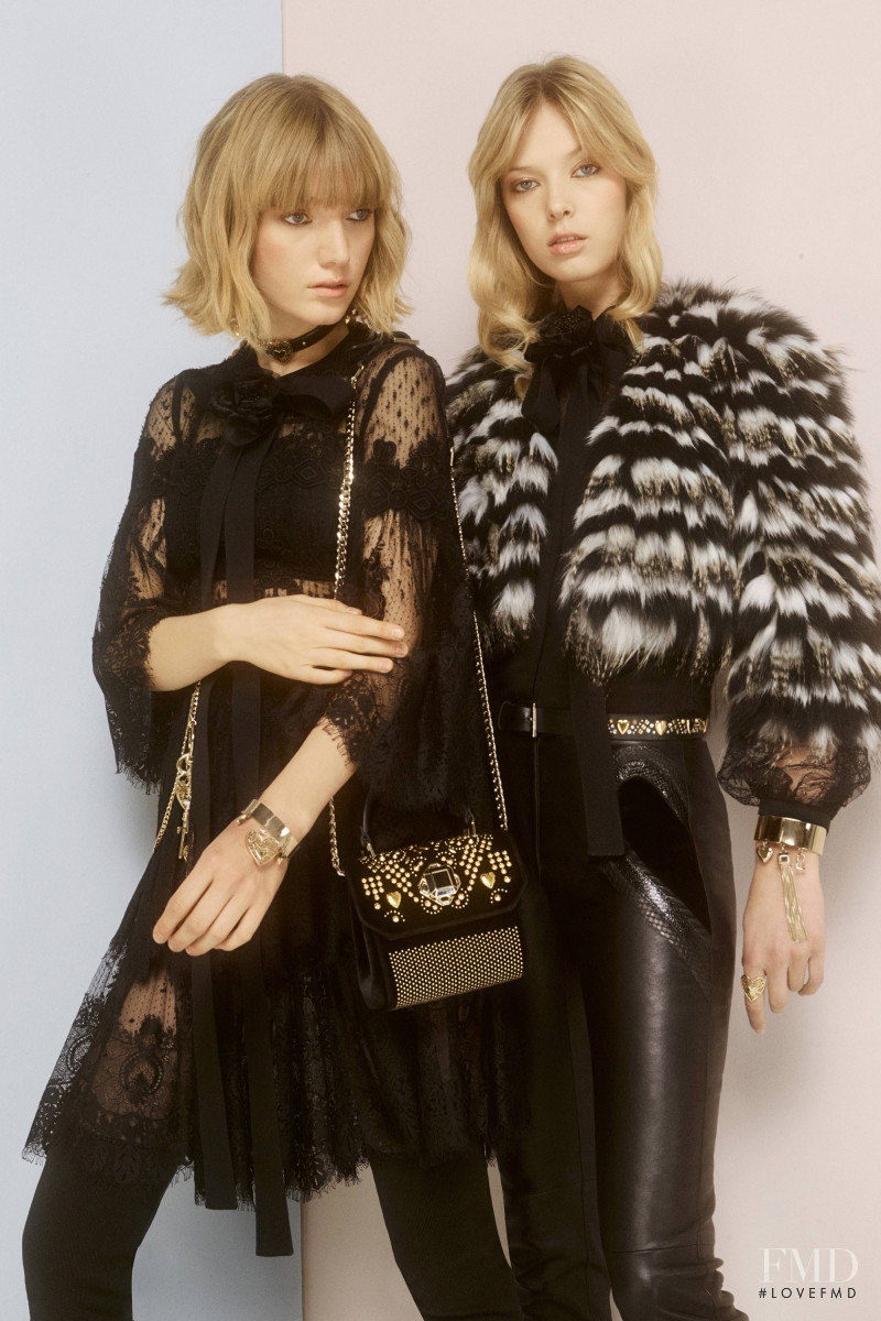 Ulrikke Hoyer featured in  the Elie Saab lookbook for Pre-Fall 2017