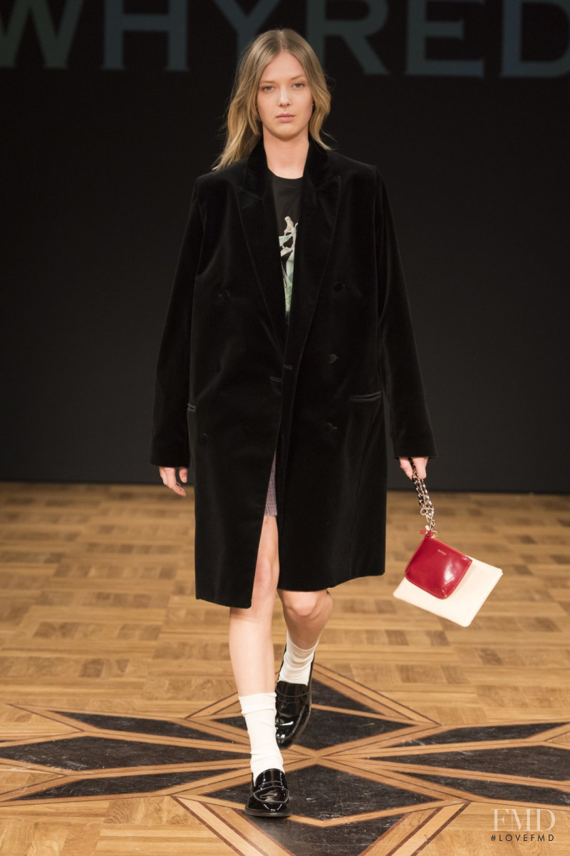 Ulrikke Hoyer featured in  the Whyred fashion show for Autumn/Winter 2018