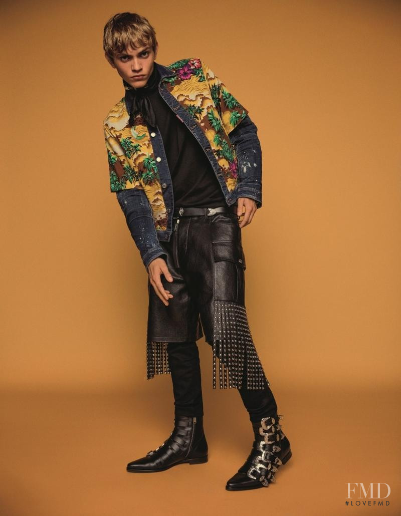 DSquared2 advertisement for Spring/Summer 2018