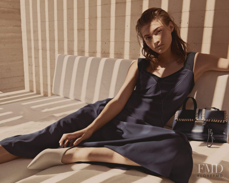 Grace Elizabeth featured in  the Boss by Hugo Boss advertisement for Spring/Summer 2018