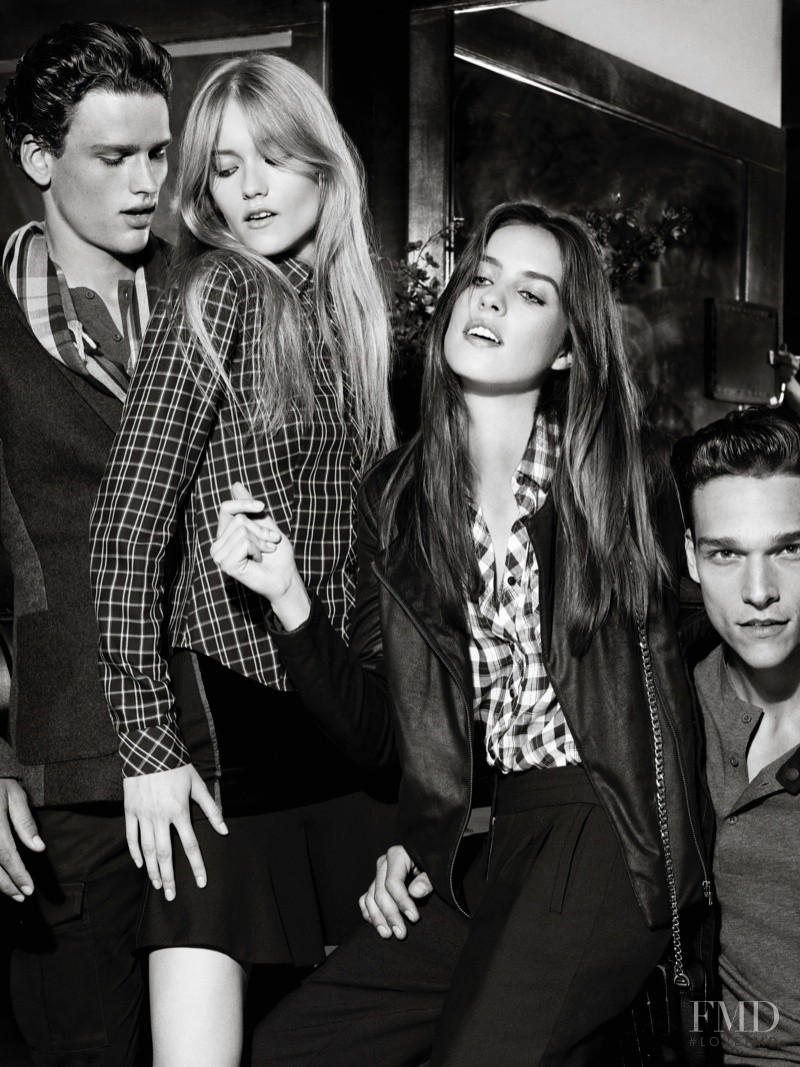 Alexandre Cunha featured in  the Armani Exchange advertisement for Holiday 2013