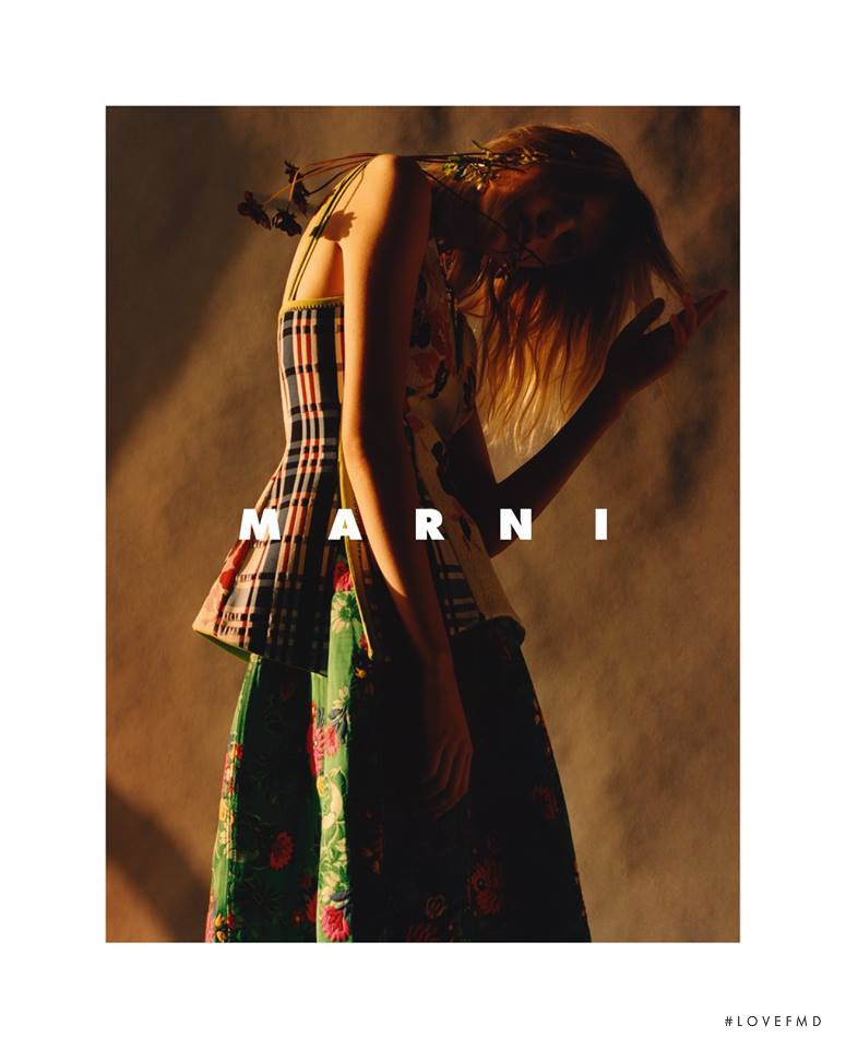 Marni advertisement for Spring/Summer 2018