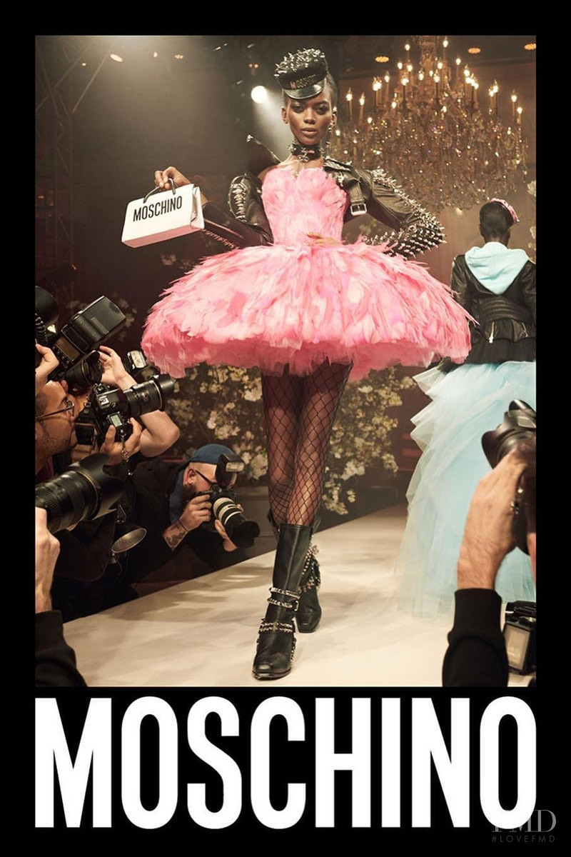 Moschino advertisement for Spring/Summer 2018