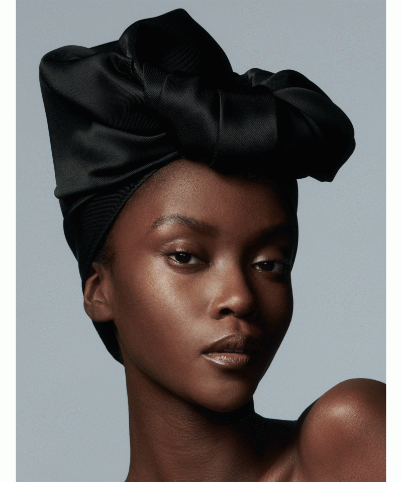 Riley Montana featured in  the Marc Jacobs Beauty Shameless Foundation advertisement for Spring/Summer 2018