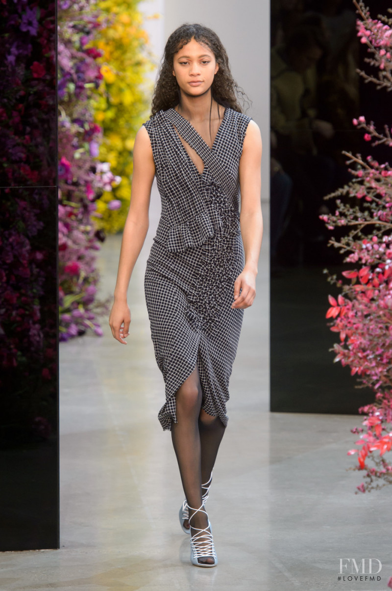 Selena Forrest featured in  the Jason Wu fashion show for Autumn/Winter 2018