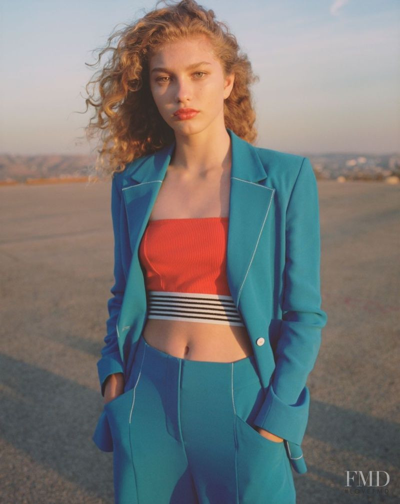 Dorit Revelis featured in  the Topshop advertisement for Spring/Summer 2018