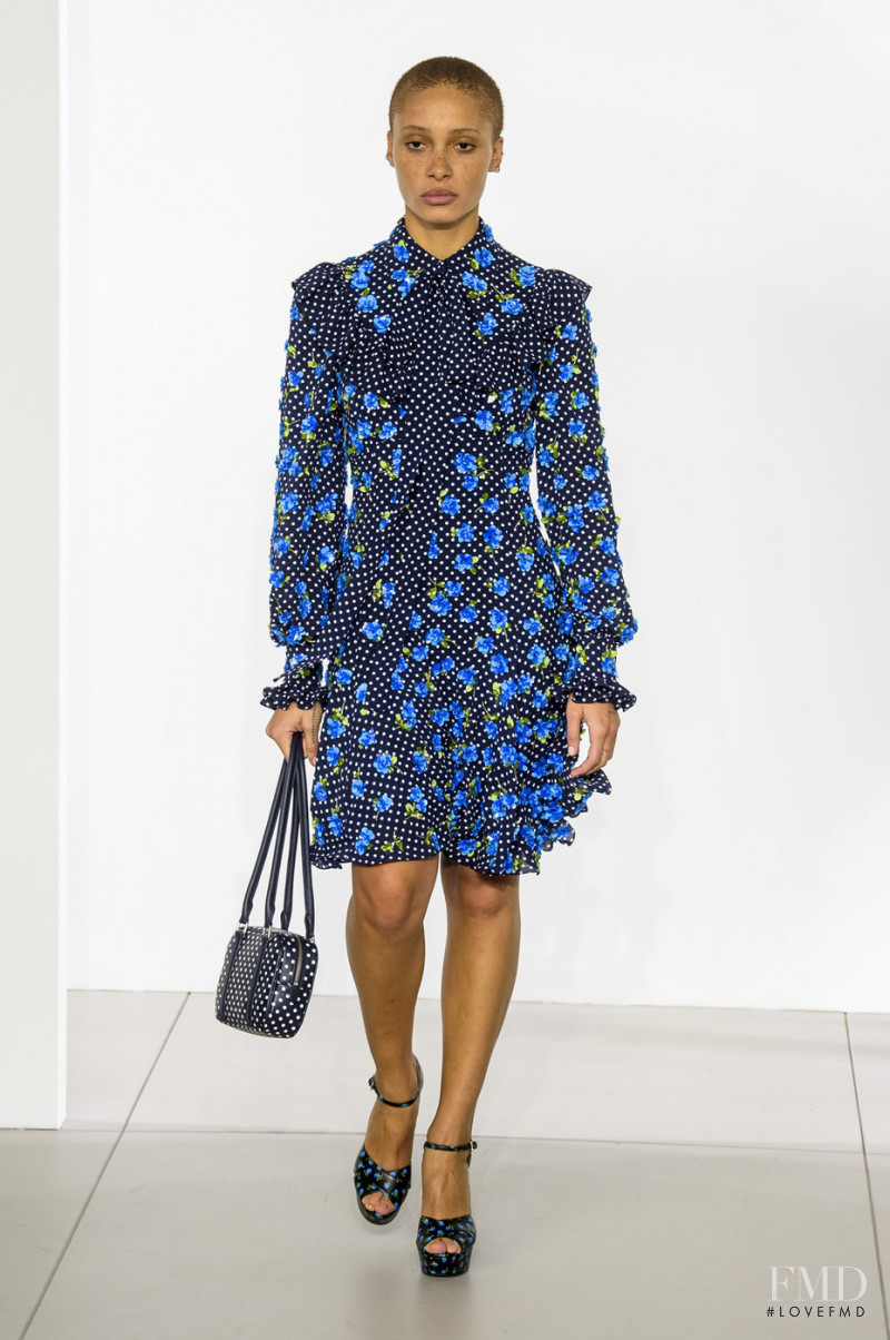 Adwoa Aboah featured in  the Michael Kors Collection fashion show for Autumn/Winter 2018