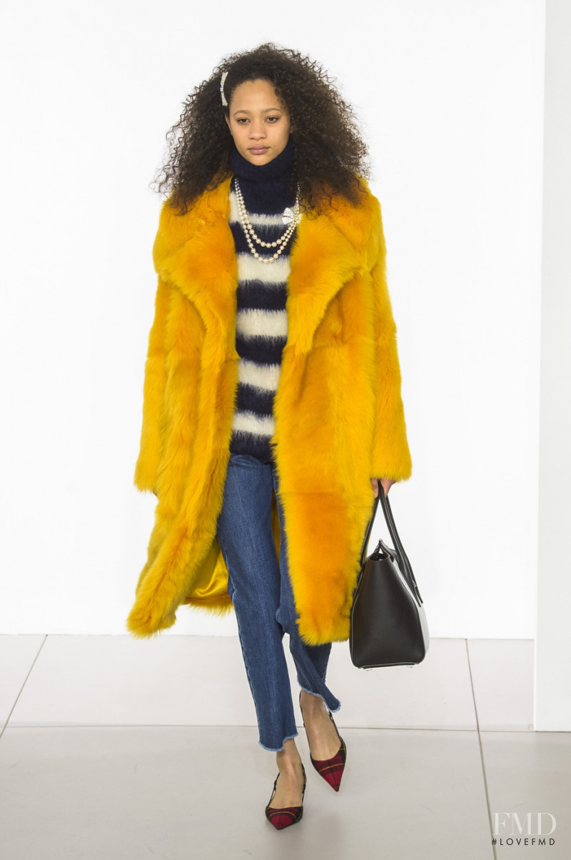 Selena Forrest featured in  the Michael Kors Collection fashion show for Autumn/Winter 2018