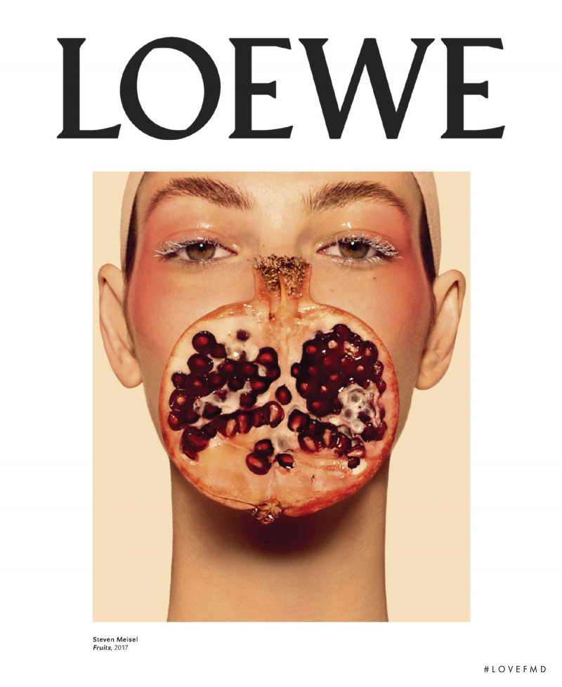 Loewe advertisement for Autumn/Winter 2018