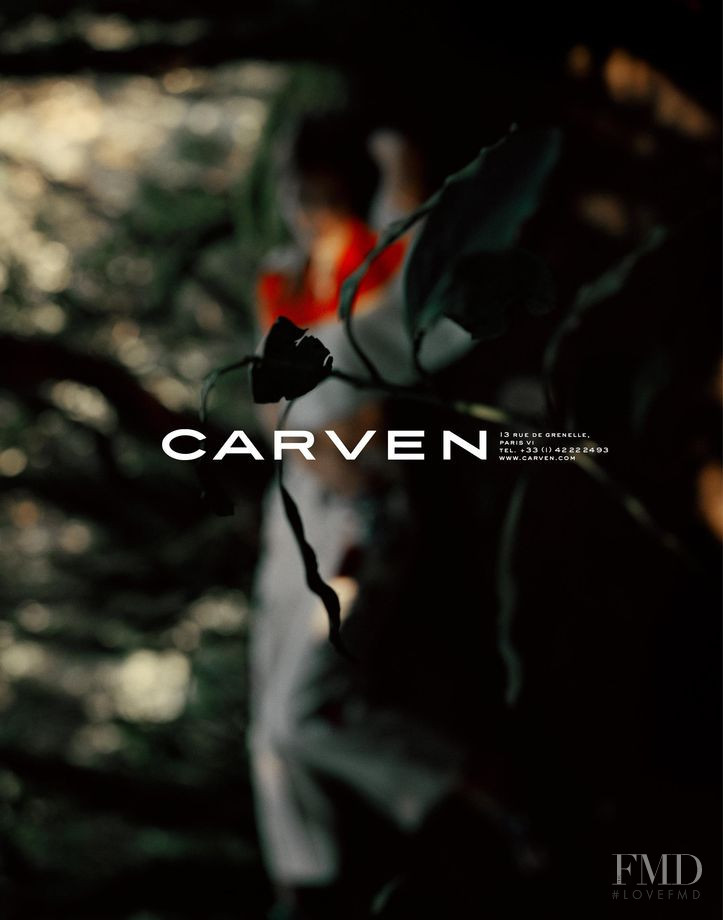 Carven advertisement for Spring/Summer 2018