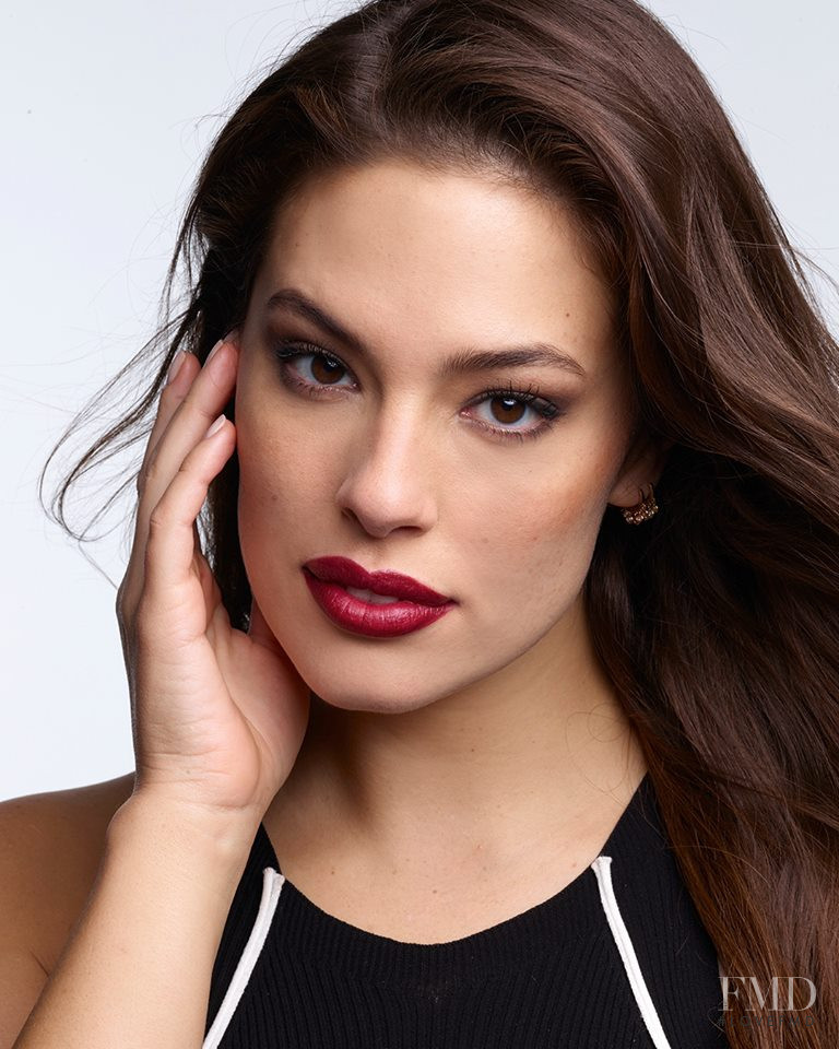 Ashley Graham featured in  the Revlon Live Boldly advertisement for Spring/Summer 2018
