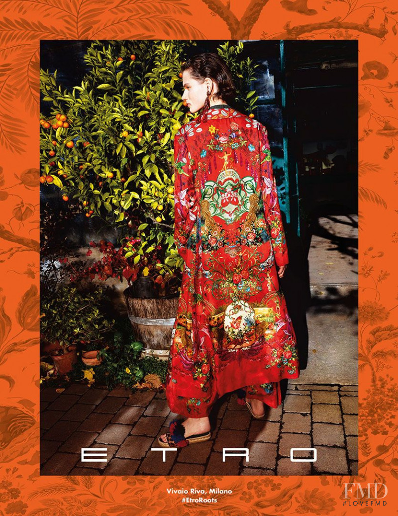 Etro advertisement for Spring/Summer 2018