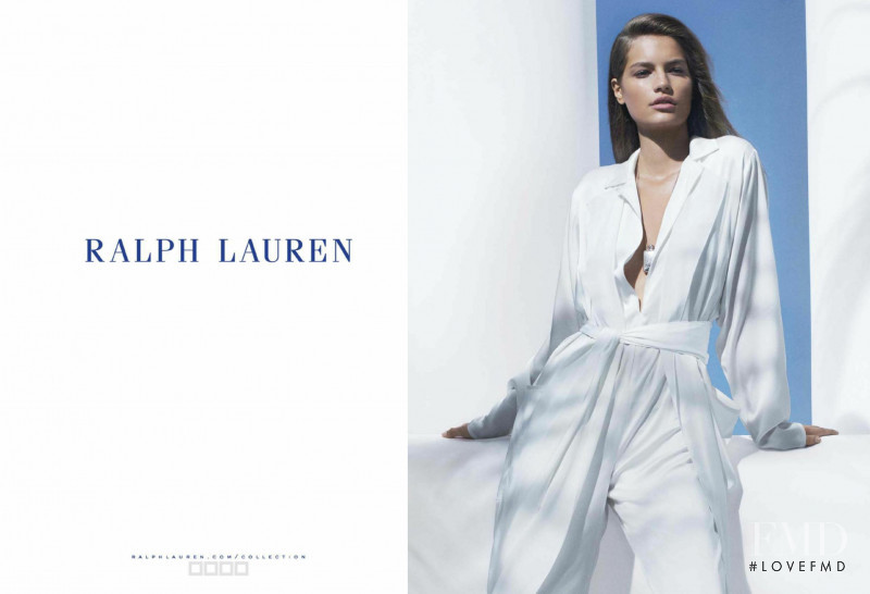 Faretta Radic featured in  the Ralph Lauren advertisement for Spring/Summer 2018