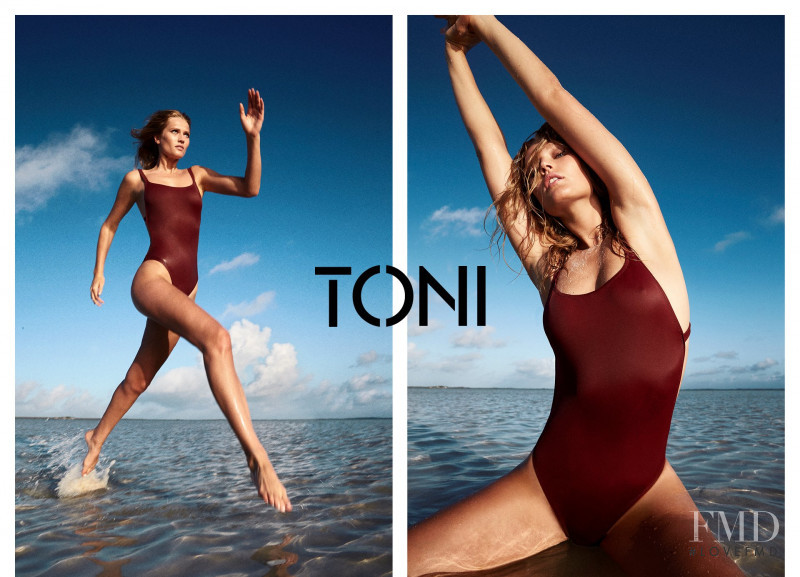 Toni Garrn featured in  the Solid & Stripped advertisement for Spring/Summer 2018