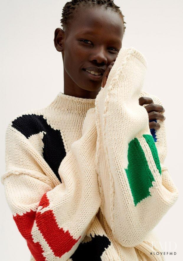 Shanelle Nyasiase featured in  the H&M Studio advertisement for Spring/Summer 2018