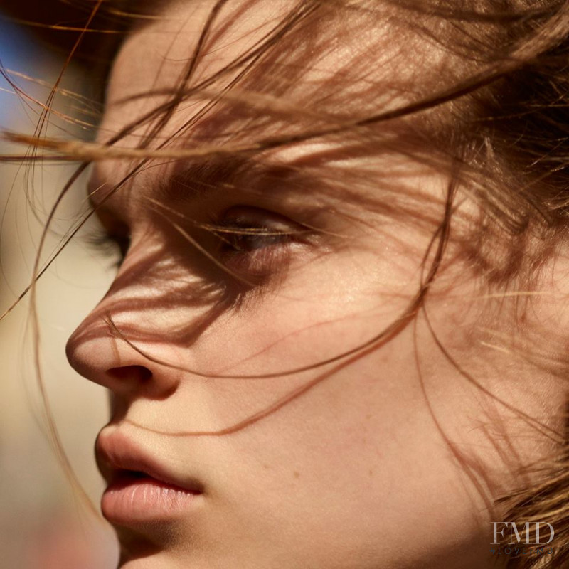 Cara Taylor featured in  the Isabel Marant advertisement for Pre-Spring 2018
