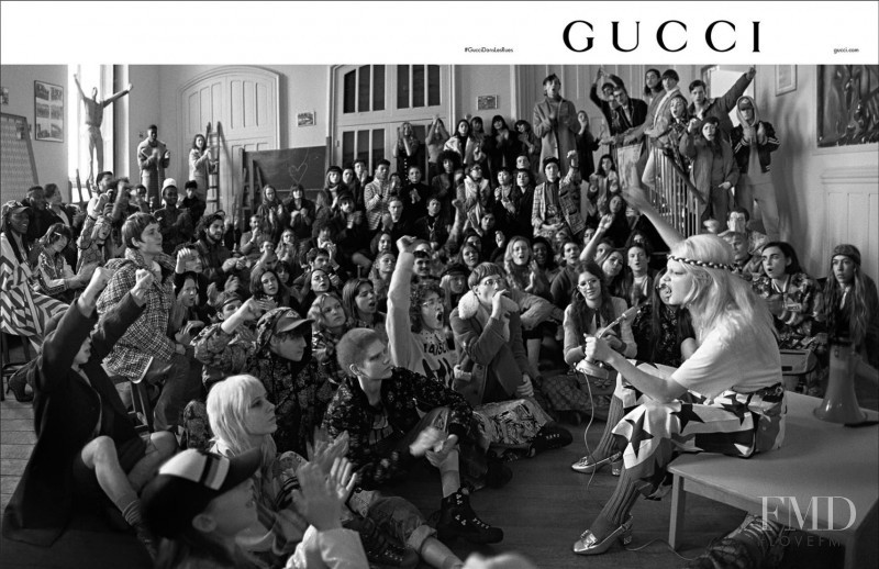 Gucci advertisement for Pre-Fall 2018