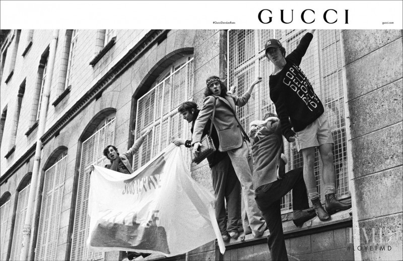 Gucci advertisement for Pre-Fall 2018