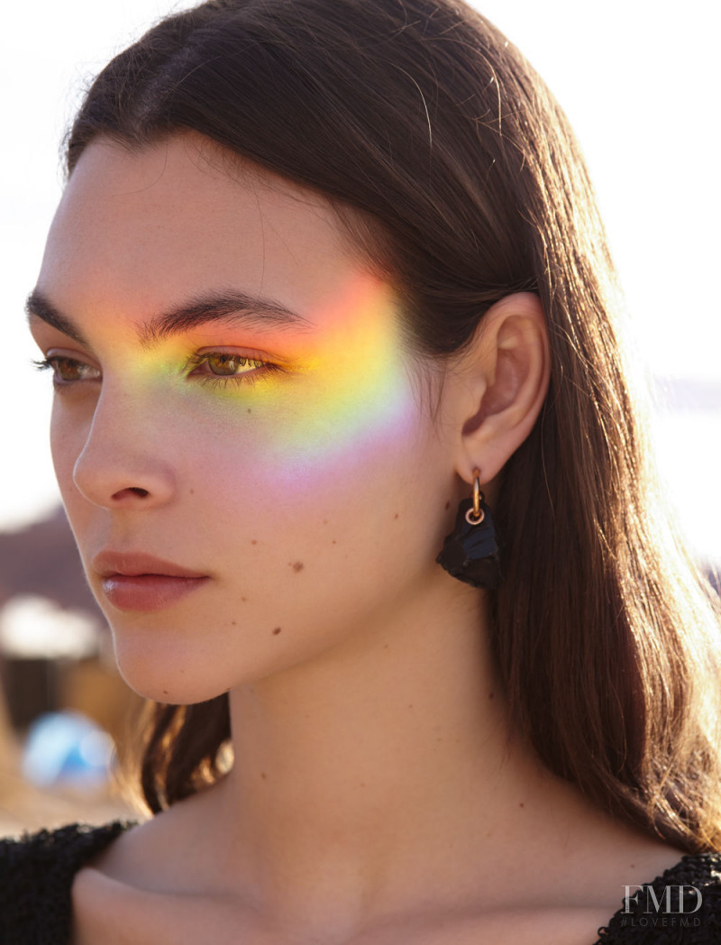 Vittoria Ceretti featured in  the Proenza Schouler \'Arizona\' Fragrance advertisement for Spring/Summer 2018