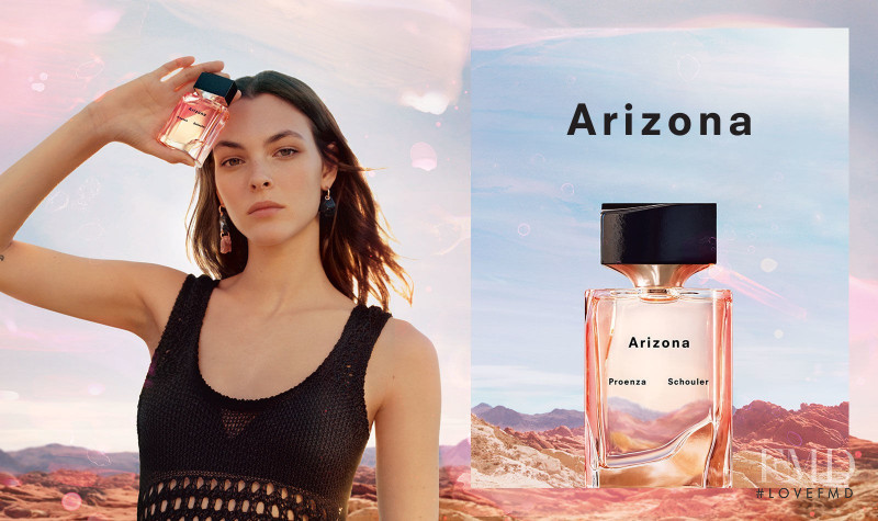 Vittoria Ceretti featured in  the Proenza Schouler \'Arizona\' Fragrance advertisement for Spring/Summer 2018